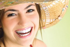 Smiling woman